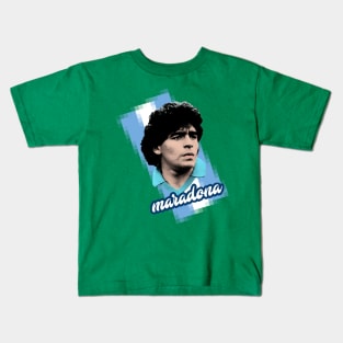 Diego Armando Maradona Tribute Kids T-Shirt